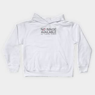 No Image Available Black Kids Hoodie